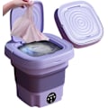 Miniatyrbillede 1 af 5: Bærbar 8L sammenklappelig mini vaskemaskine, mini vaskemaskine og centrifuge D