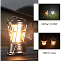 Miniatyrbilde 3 av 5: Campingbelysning Multifunksjonell Campinglampe Campingutstyr Multifunksjonell Campinglys Utendørsutstyr Teltlampe Vanntett Campinglampe