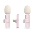 Miniatyrbillede 2 af 7: 2 i 1 Dobbelt Interface Mikrofon med Støjreduktion Kompatibel med Android Iphone Laptop USB C Optagelse Live Streaming White