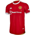 Miniatyrbild 1 av 3: Manchester Uniteds officiella hemmatröja 2021/22 (Large) Röd