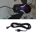 Miniatyrbillede 5 af 5: USB-musekabel til opladning til Steelseries Rival 600 650 museerstatningsledning