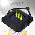 Miniatyrbild 5 av 10: Solcellsdriven Nödradio, Multifunktionell Handvev Solcellsdriven Ficklampa Solcellsdriven LED-ficklampa