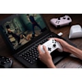 Miniatyrbillede 5 af 6: Ultimate 2.4g Trådløs Controller, Joystick Opdatering, Pro Gamepad med Bagknapper & Turbo Funktion til PC, Android, Steam Deck & Apple (Hvid) White