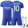 2025-2026 Real Madrid Udebane Fodbold Sæt med Strømper Nr. 10 Mbappe 25-26 Mbappe 20