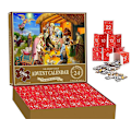 Miniatyrbild 1 av 8: Julpussel, 1008 bitar Julkalender, pussel, 24 dagar julhelgspussel A K
