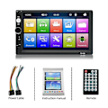 Miniatyrbillede 6 af 8: Bilstereo Bilradio 7\" MP5 Afspiller med HD Touchscreen Digital Display Bluetooth Multimedia Support Begrænset udgave opløsning 1024*600 Limited edition resolution 1024*600 7010B