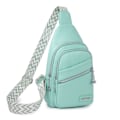 Miniatyrbillede 10 af 10: Dame Sling Bag Dame Bæltetaske SORT black