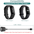 Miniatyrbilde 2 av 4: Lader for Fitbit Charge 4 & Fitbit Charge 3, Erstatningsladekabel Klippledning Dokk for Fitbit Charge 3 / Charge 4 Aktivitetstracker