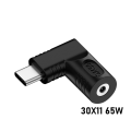 Miniatyrbild 4 av 5: Power Typ-C USB-C hane till DC 3,0x1,1 mm 7,9x0,9 mm 5,5x1,7 mm 7,4x0,6 mm 6,5x1,4 mm 6,3x3,0 mm power 0.02 7.4x0.6mm