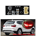 Miniatyrbillede 2 af 5: Baglygte LED kontrolkort til X3 F25 2011-2017, førersæde, F25 B003809.2, Plug and Play, reparation, udskiftningskort, baglygter, 4 stk Black