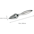 Miniatyrbillede 3 af 5: Hvidløgsknuser Saftkegle Presser, Citrus Saftpresser Reamer Rustfrit Stål Citronkegle