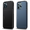 Pikkukuva 1 / 5: 2 KPL iPhone 11 Lompakkokotelo, Korttipaikat Liukuva Piilotettu Suojakuori