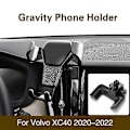 Pikkukuva 2 / 5: Puhelinteline Volvon XC60 XC40 XC90 S60 V60 S90 GPS-teline Auto Gravity Mount Auton Puhelinteline Auton Tarvikkeet color