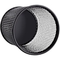 Miniatyrbillede 3 af 5: (Sort) 6-pak metal net penneholder til skrivebord