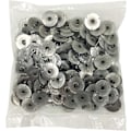 Pikkukuva 1 / 5: 200 kpl 12,5 mm metallisia sydänlangan pidikkeitä kynttilän valmistukseen (