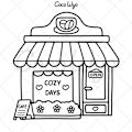 Miniatyrbillede 3 af 8: Farvelægningsbog til Børn og Voksne, Fed og Nem, Enkle og Store Designs til Afspænding med Dyr, Landskab, Blomster, Mønstre
