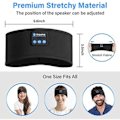 Pikkukuva 8 / 10: Langattomat kuulokkeet bluetooth 5.0 unikuulokkeet urheilukuulokkeet unikuulokkeet urheilupääpanta silmäsuojuskuulokkeet us 1. black