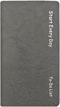 A6 Udateret Daglig Planlægnings Notesbog Bærbar Organizer Aftalebog Journal Pocket Time Management Dagbog (Grå) Gray