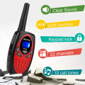 Miniatyrbilde 2 av 5: Walkie Talkies for Kids, Lekegaver for gutter og jenter 3-14 år, Lang rekkevidde 2-veis radio 22CH VOX, Bursdagsgave