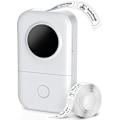 Miniatyrbillede 1 af 9: D30 Etiketprinter, Bluetooth Trådløs Mini Lomme Smartphone Genopladelig Etiketprinter Kompatibel med iPhone/Android, til Hjemmekontor Etiketprinter (Hvid) White
