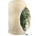 Miniatyrbillede 1 af 5: Frostbeskyttelsesposer til planter, genanvendelig betræk med snøretræk, havefiltposer vinter Beige Beige S-60x80cm