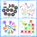 Miniatyrbild 7 av 8: Festsäck för barn, 150 st födelsedagsfestgåvor leksakssortiment, Loot Bag Pinata Fillers Klassrums Giveaways & Belöningar för pojkar flickor