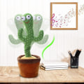 Miniatyrbilde 4 av 5: Wriggle Dancing Cactus Plush Toys Singing and Dancing Cactus Green Smiling cactus Very Funny Si