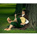 Miniatyrbillede 3 af 5: Hobbit-Tøfler til Mænd og Kvinder - Sjove Monster Eventyr Tøfler - Varme Vintertøfler - Store Indendørs Sko