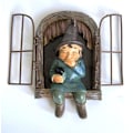 Miniatyrbilde 3 av 4: Hagedverger, hage skulpturer og statuer, dverger hage dekor
