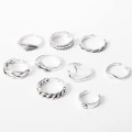 Miniatyrbild 4 av 5: Tåringpaket för kvinnor Silver Tåfingerring för tonårsflickor Fot Tåringar Öppen Boho Smycken för sommarsandaler Strand Hennes gåva
