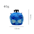 Miniatyrbild 2 av 4: 2024 Blox Fruits Plyschleksak, Mjuk PP Bomullsplyschkudde, 8\" Krambar Plyschleksak, Present till Fans Barn DB Ice