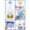 Miniatyrbilde 4 av 5: Doyomtoy Prinsesse Anna Elsa Slott Byggesett for Jenter Kreativ Gave til 6 7 8 9 10 11 12 År Gamle Barn