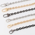 Pikkukuva 3 / 5: 100/120cm Metalliketju Laukun Hihnat Laukku Tarvikkeet Naiset Crossbody Laukun Hihna Silv_xx Silver 1.2 meter Flat O chain