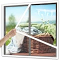 Miniatyrbilde 2 av 8: Myggnett vindu klipsbart, sett med 4 myggnett vindu insektsnett, forbedret anti-flue insekt myggnett med klebende stripe mesh Tra