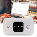 Miniatyrbilde 4 av 5: 4G mobil hotspot, trådløs ruter med høy hastighet, bærbar lomme-wifi, liten nettverkshotspot for bil utendørs - perfekt