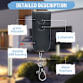 Miniatyrbilde 4 av 5: Fjernkontroll for garasjeport for Hörmann Ecostar RSE2, RSC2, RSZ1, 2 stk