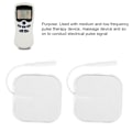 Miniatyrbillede 5 af 6: 20 stk / pose 5x 5cm TENS elektrodepuder til TENS massager fysioterapi maskine
