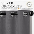 Miniatyrbilde 2 av 6: Varmeisolerende Grommet-gardiner for soverommet