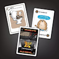 Pikkukuva 2 / 6: Exploding Kittens NSFW - AIKUISTEN Venäläinen ruletti -korttipeli, aikuisten juomapeli - Aikuisten ja teinien korttipeli - 2-5 pelaajaa black cat