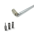 Miniatyrbillede 2 af 4: Til Bose Wave F Type Radioantenne Fm Teleskopantenne 3,5mm Adapter Stik*1*1
