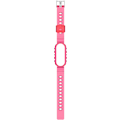 Miniatyrbillede 5 af 6: Smartwatch Rem for Xiaomi Mi Band 7/6/5, Transparent Silikon Rem, Udskiftningsarmbånd til Xiaomi Pink