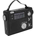Miniatyrbild 6 av 10: Handvevad Radio AM FM SW Multiband LED Nödradio med MP3-spelare U-disk Lagringskortplats