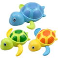 Miniatyrbillede 4 af 7: 3 stk. baby badelegetøj, urværk skildpadde til småbørn drenge piger, optrækkeligt badelegetøj, vandlegetøj svømmeskildpadde, pool svømmeskildpadde