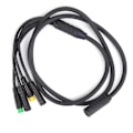 Miniatyrbilde 3 av 5: BAFANG BBS01/BBS02 Mid Motor Vanntett Elektrisk Sykkel Ledningsnett - 1T4 Gir Sensor Forlengelseskabel kui