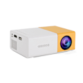 Miniatyrbilde 2 av 5: Bærbar Mini Projektor LED Mikroprojektor 1080P Hjemmefest Møte Teaterprojektor W Trådløs Tilkobling til Telefoner (Siste Oppgraderte Versjon) Yellow-white