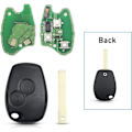 Miniatyrbilde 4 av 7: Knapper 433 Mhz Fjernkontroll Bilnøkkel Deksel med PCF7947 Chip VA2 Blad for Ren-ault Kangoo 2 Clio 3 Duster Modus Twingo DACIA Logan