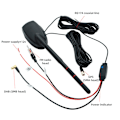 Miniatyrbillede 3 af 5: DAB bilantenne + FM + GPS TAGANTENNE Universal DAB+ bilantenne KFZ antenne