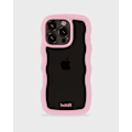 Pikkukuva 2 / 4: held iPhone 16 Pro Max -kuori, aaltoileva pinkki/läpinäkyvä_xx 64