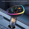 Pikkukuva 4 / 5: Auton FM-radio Bluetooth-auton MP3-soitin USB Type-c -portti Kaiutin Tukee U-levyn toistoa (FMY)