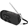 Miniatyrbild 3 av 9: Veva Radio med Handvev, Solladdning, LED-ficklampa, Bärbar FM AM WB USB-radio